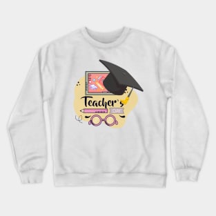 World Teacher's Day Funny Teacher Crewneck Sweatshirt